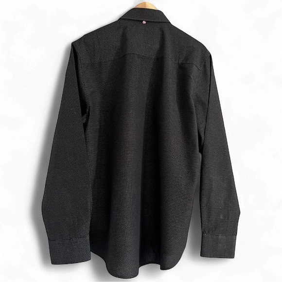 Classic Black Button-Down Shirt - Picture 3 of 3